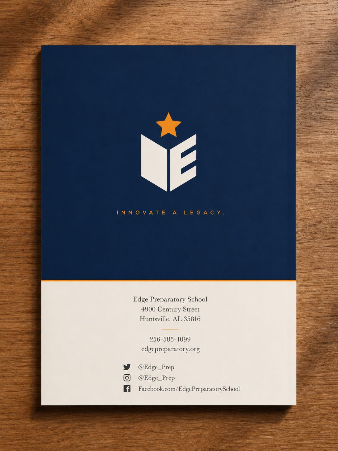 Edge Preparatory presentation folder